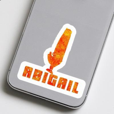 Windsurfer Sticker Abigail Image