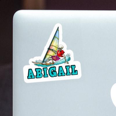 Surfeur Autocollant Abigail Notebook Image