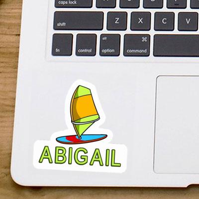 Abigail Autocollant Voile de windsurf Laptop Image