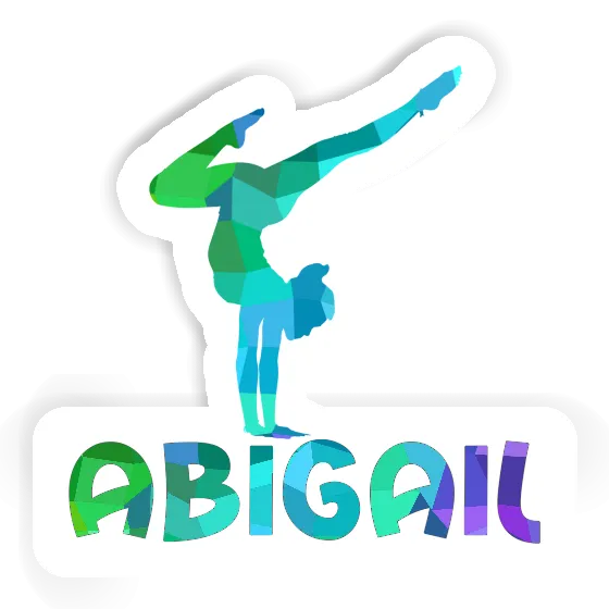 Yoga Woman Sticker Abigail Image