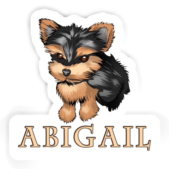 Sticker Abigail Yorkie Image