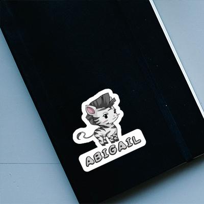 Sticker Abigail Zebra Laptop Image