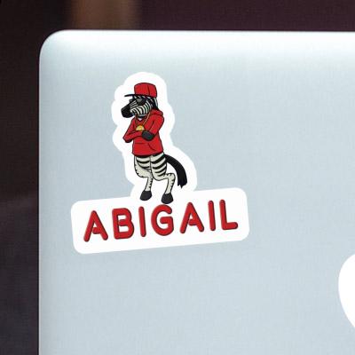 Sticker Abigail Zebra Notebook Image