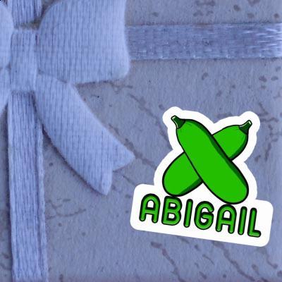 Sticker Abigail Zucchini Laptop Image