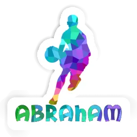 Aufkleber Basketballspieler Abraham Image