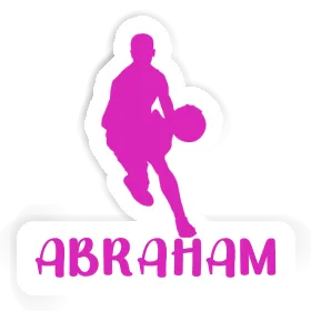 Abraham Aufkleber Basketballspieler Image