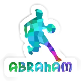 Sticker Basketballspielerin Abraham Image