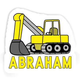 Autocollant Pelleteuse Abraham Image