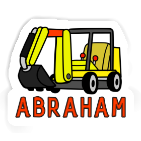 Abraham Autocollant Mini-pelle Image