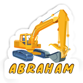 Pelleteuse Autocollant Abraham Image