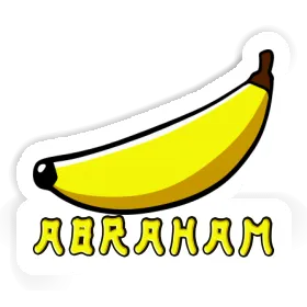 Autocollant Banane Abraham Image