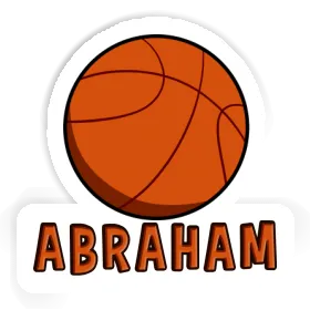 Aufkleber Abraham Basketball Image