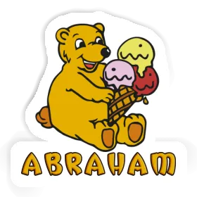 Abraham Autocollant Ours de glace Image