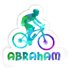 Autocollant Vététiste Abraham Image