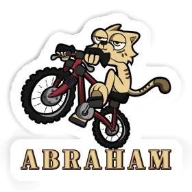 Autocollant Chat Abraham Image