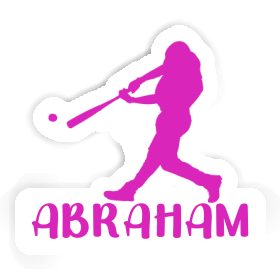 Abraham Autocollant Joueur de baseball Image