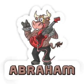Abraham Autocollant Taureau Image
