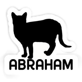 Autocollant Chat Abraham Image