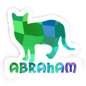 Aufkleber Katze Abraham Image