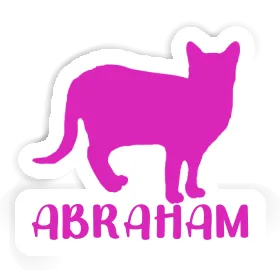 Abraham Sticker Katze Image