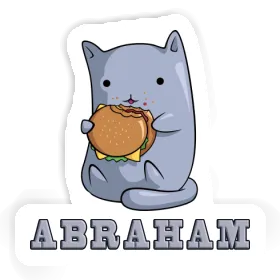 Autocollant Abraham Chat Image