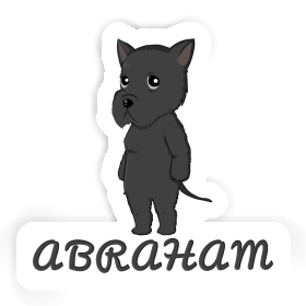 Autocollant Schnauzer géant Abraham Image