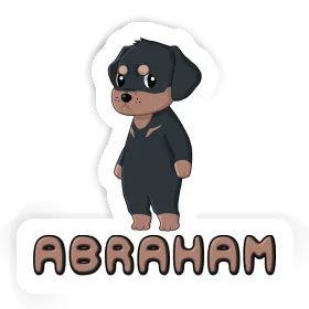 Autocollant Abraham Rottweiler Image
