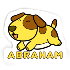 Autocollant Chien Abraham Image