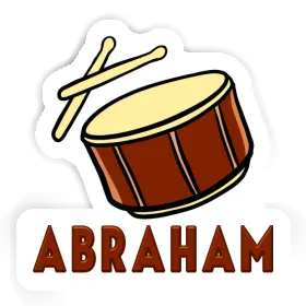 Autocollant Tambour Abraham Image