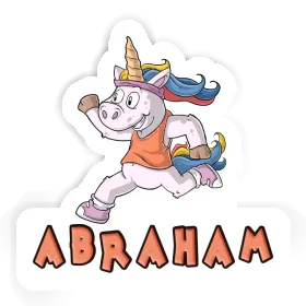 Autocollant Coureuse Abraham Image