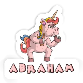 Fumeuse Autocollant Abraham Image