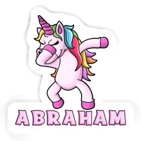 Abraham Autocollant Licorne Image