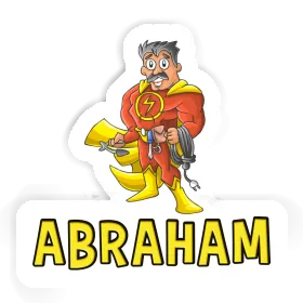 Aufkleber Abraham Elektriker Image