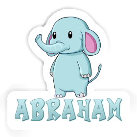 Autocollant Éléphant Abraham Image