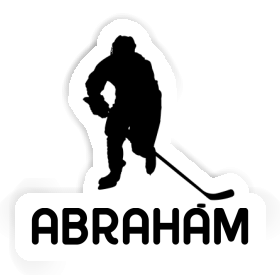Autocollant Joueur de hockey Abraham Image