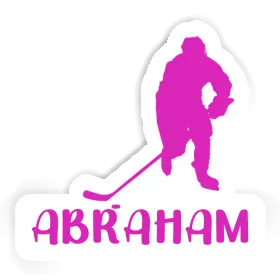 Abraham Autocollant Joueuse de hockey Image