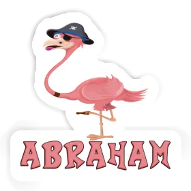 Autocollant Flamant Abraham Image