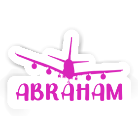 Autocollant Avion Abraham Image