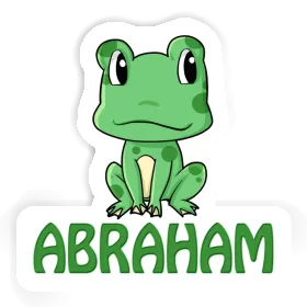 Abraham Autocollant Grenouille Image