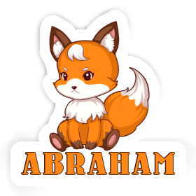 Abraham Autocollant Renard Image