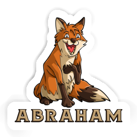 Renard Autocollant Abraham Image