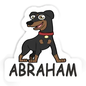 Autocollant Pinscher Abraham Image