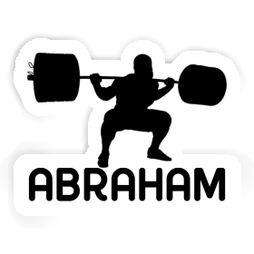 Haltérophilie Autocollant Abraham Image