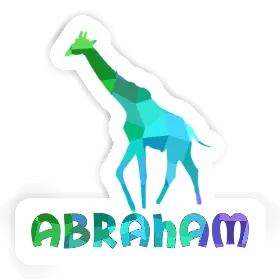 Abraham Sticker Giraffe Image