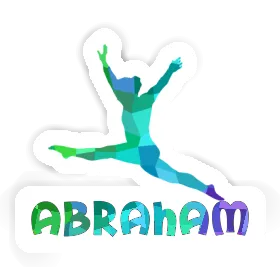 Aufkleber Gymnastin Abraham Image