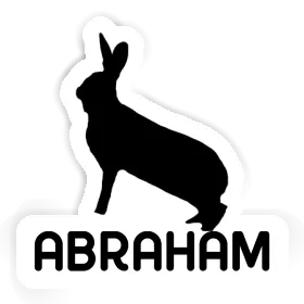 Abraham Sticker Kaninchen Image