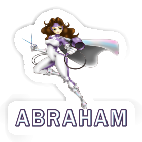 Sticker Frisörin Abraham Image