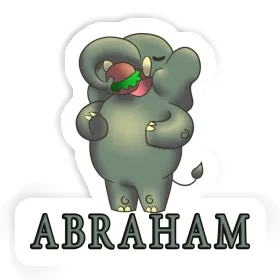 Autocollant Abraham Éléphant Image