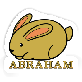 Sticker Hase Abraham Image