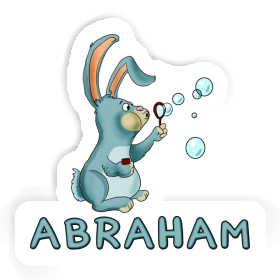 Sticker Hase Abraham Image